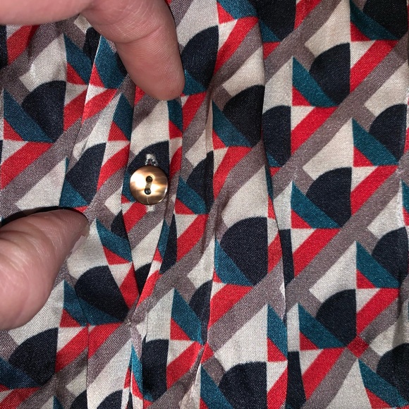 🎄Marc By Marc Jacob Silk Blouse size 2 - Picture 5 of 8